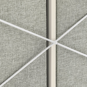 Mobiletto portabiancheria con 2 sacchetti Portabiancheria rimovibili Cesto della biancheria Mobiletto del bagno grigio BZR57-W