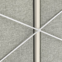 Mobiletto portabiancheria con 2 sacchetti Portabiancheria rimovibili Cesto della biancheria Mobiletto del bagno grigio BZR57-W