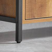 Mobile lavanderia con sacchi portabiancheria pieghevoli, Portabiancheria, Mobile bagno, Stile vintage, 60x30x90cm BZR65-PF SoBuy