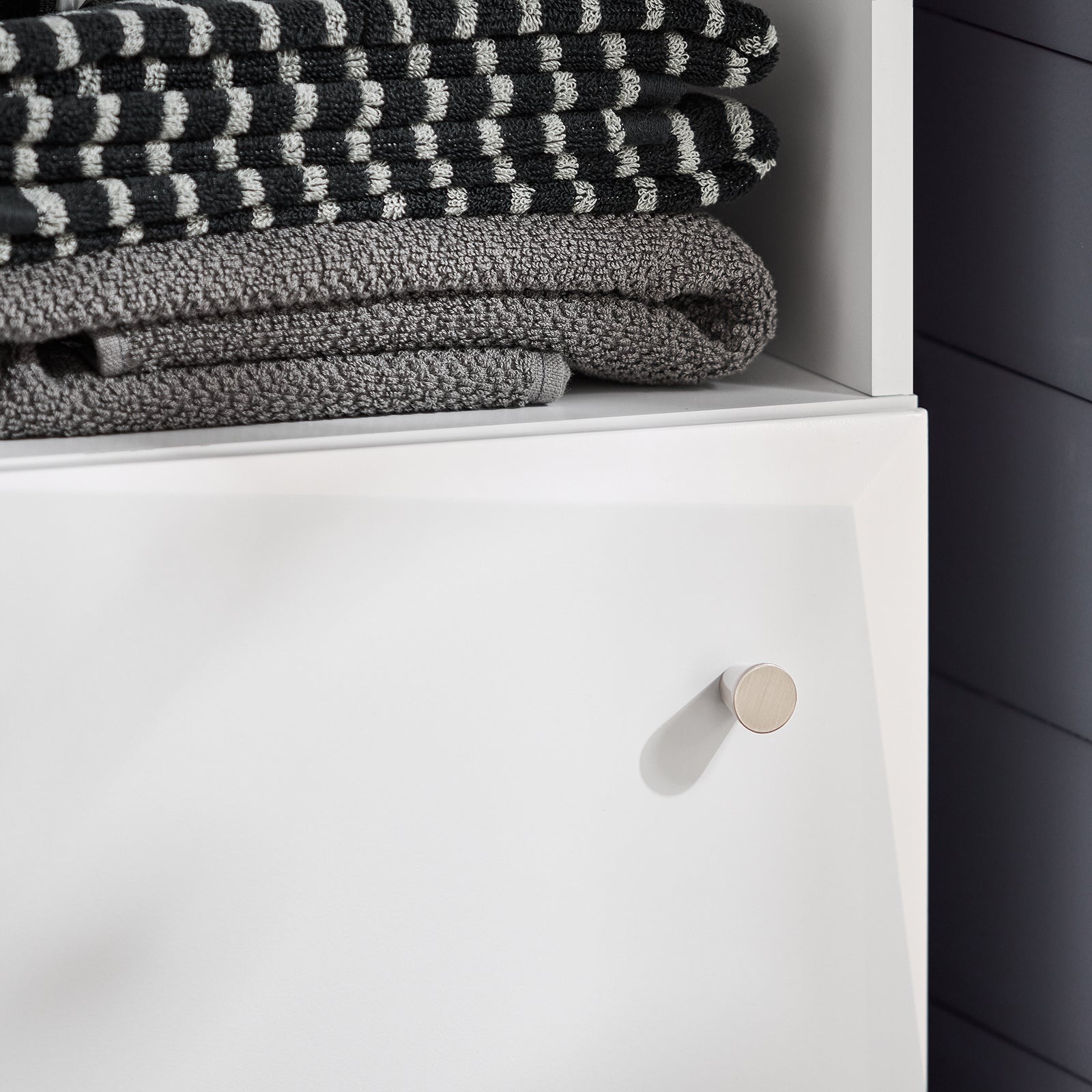 Mobile Bagno Salvaspazio Mobile Alto Colonna Bagno Angolare Bianco 34x30x170cm BZR91-W SoBuy