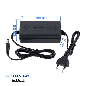 Alimentatore optonica 6101 24w 12v 2a per strisce led interno ip20