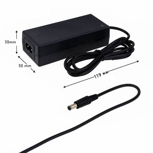 Optonica alimentatore led 24v per interni nero 3 anni di garanzia inclusa *** potenza 36w, confezione 1