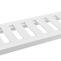 Scaffale da Parete Multiuso Waterford a 3 Ripiani 54 x 15 x 60 cm - Bianco [en.casa]