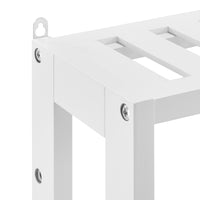 Scaffale da Parete Multiuso Waterford a 3 Ripiani 54 x 15 x 60 cm - Bianco [en.casa]