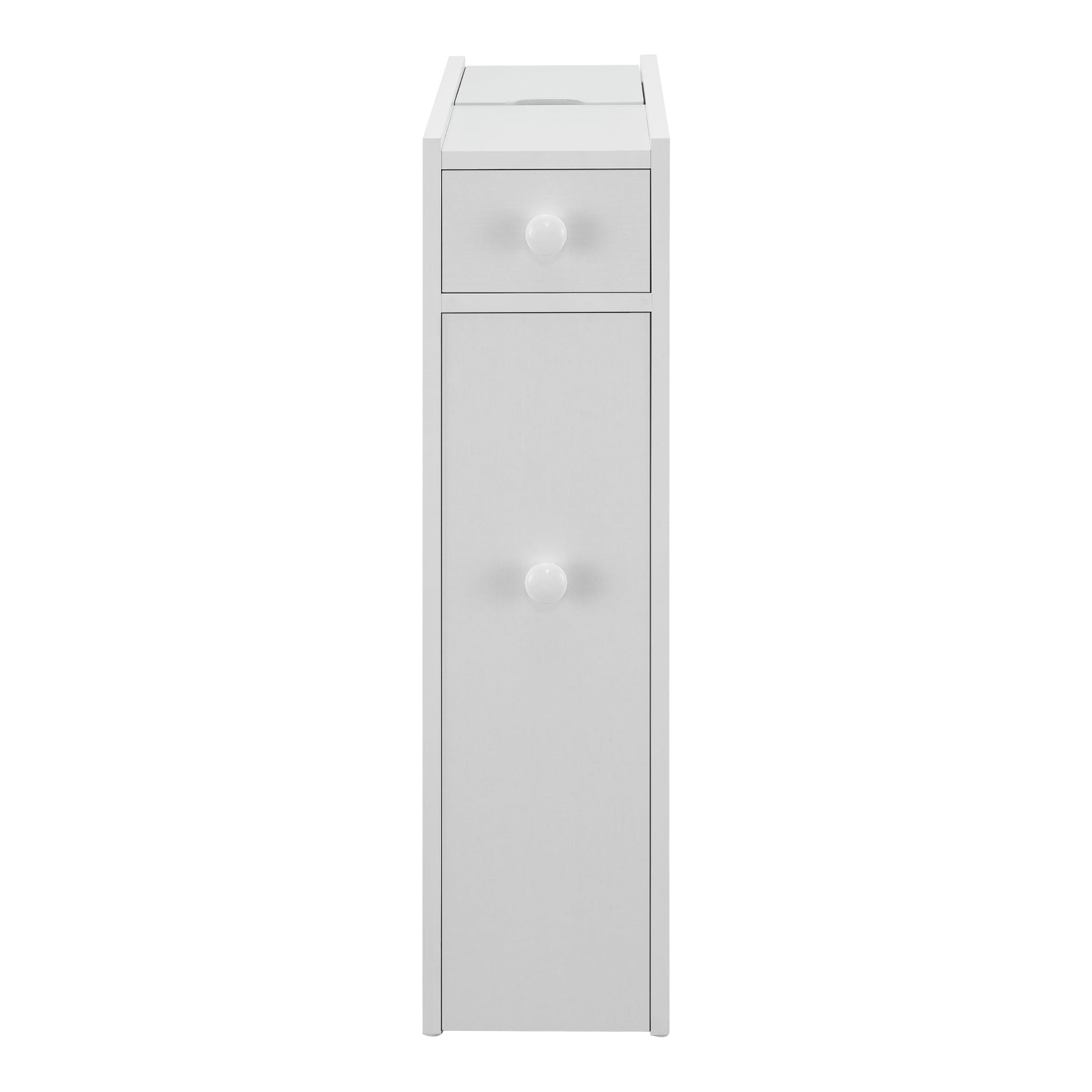 Base bagno 58 x 16 x 48 cm con 2 cassetti bianco 03_0007664