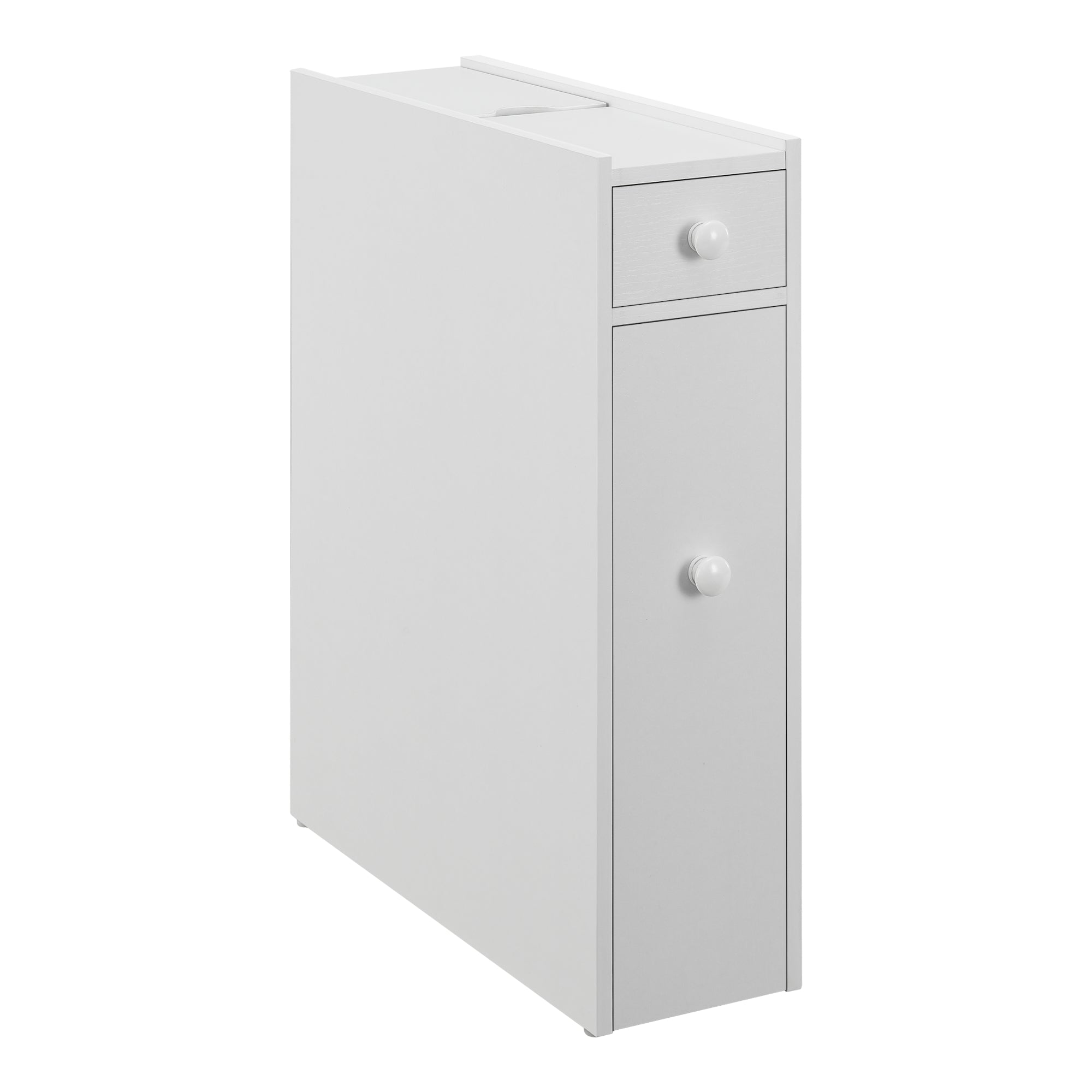 Base bagno 58 x 16 x 48 cm con 2 cassetti bianco 03_0007664