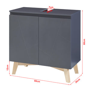 Set Mobili da Bagno Overath Arredo Completo 5 Elementi [en.casa]