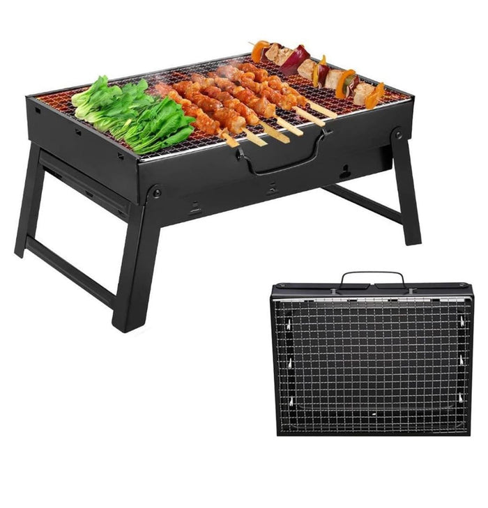 Barbecue Carbone Carbonella Grill Portatile Pieghevole Picnic Campeggio