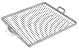 Barbecue Griglia in Acciaio Inox 58x58 cm per braciere 80 e 70x70 cm