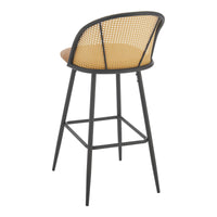 Set di 2 sgabelli da bar 102 x 44 x 63 cm marrone 03_0008731