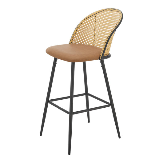 Set di 2 sgabelli da bar 102 x 44 x 63 cm marrone 03_0008731