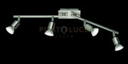 Barra 4 faretti led NIMES acciaio R82944107