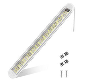 Barra Led sottopensile 12v lampada casa auto con interruttore 30CM 120 LED 15266