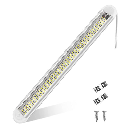Barra Led sottopensile 12v lampada casa auto con interruttore 30CM 120 LED 15266