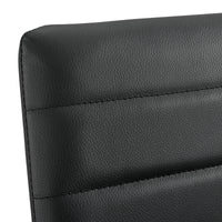 Set Lidköping di 2 Sgabelli da Bar con Schienale - Nero [en.casa]