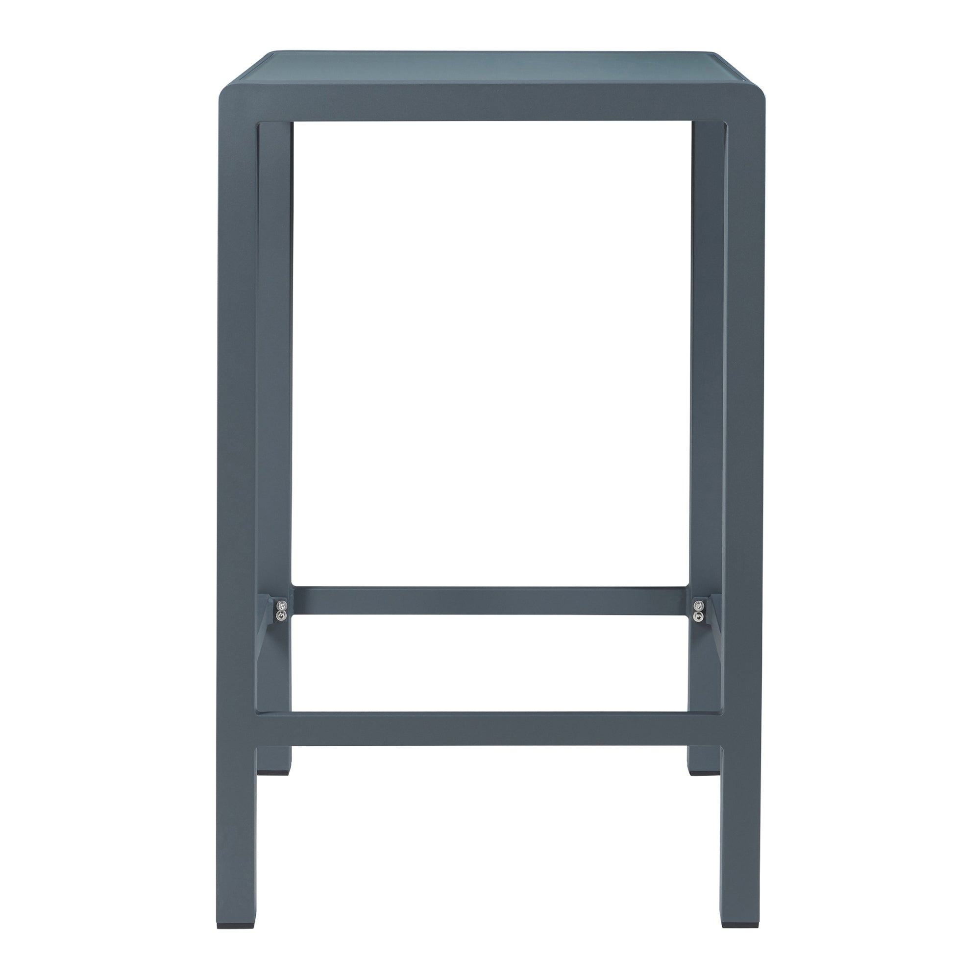 Set Bar da Esterno Avise Tavolo Alto con 2 Sgabelli - Antracite, Grigio casa.pro