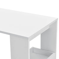 Elegante tavolo da bar bistrot 120 cm bianco 03_0006215