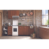 Base cucina 80x50x85H due ante noce antico