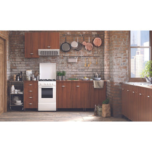 Base cucina 80x50x85H due ante noce antico