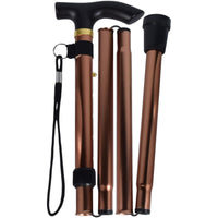 Bastone Da Passeggio Pieghevole Appoggio Anziani Estendibile Da 85 a 95 cm