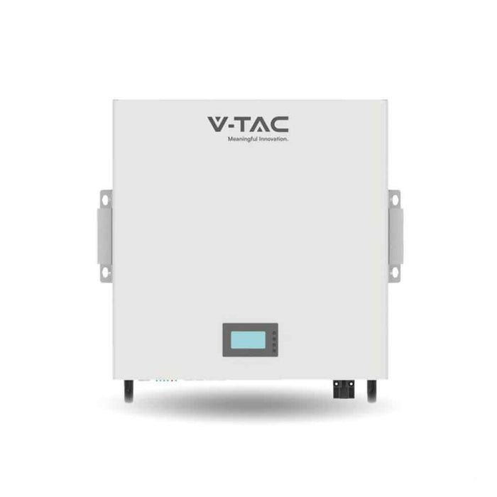 Batteria Accumulo 5.12kWh LiFePO4 51.2V 100Ah con BMS per Inverter Fotovoltaici