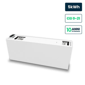 Batteria di Accumulo Hiconics HiEnergy (Midea) Aggiuntiva Monofase 5kWh LFP IP65 ad Alta Tensione per espansione Inverter Hiconics HiEnergy Monofase ALL-IN-ONE SKU-11983