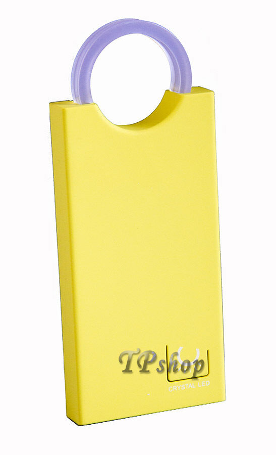 Batteria esterna caricabatterie smartphone iphone samsung power bank 4800MAH GIALLO