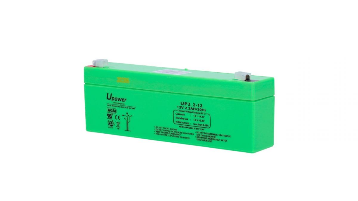 Batteria ricaricabile UPS Antifurto piombo-acido AGM 12 V 2.2 Ah