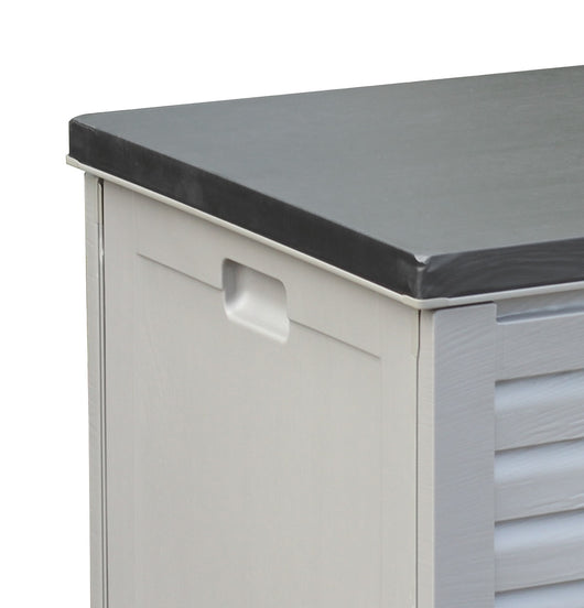 Baule in polipropilene da interno esterno, porta oggetti 143,5x53,4x56,8cm Fredi