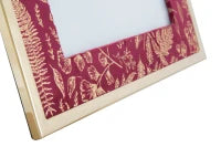 Cornice Glam Bordeaux Cm 28X1.5X33.5(Misura Interna Cm 20X25)