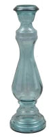 Portacandele Vetro Riciclato Light Cm Ø 17X55 (Made In Spain)