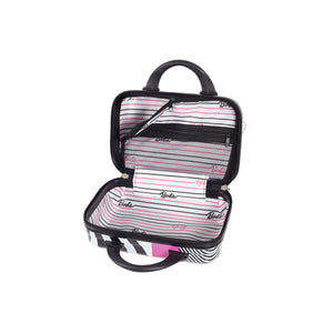 Beauty rigido ABS, 32x15x22cm, divisorio interno, chiusura zip Barbie Kids