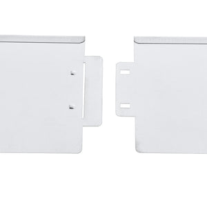 Set da 30 Bordature da Giardino con Sistema di Incastro Tot 30m color Argento casa.pro