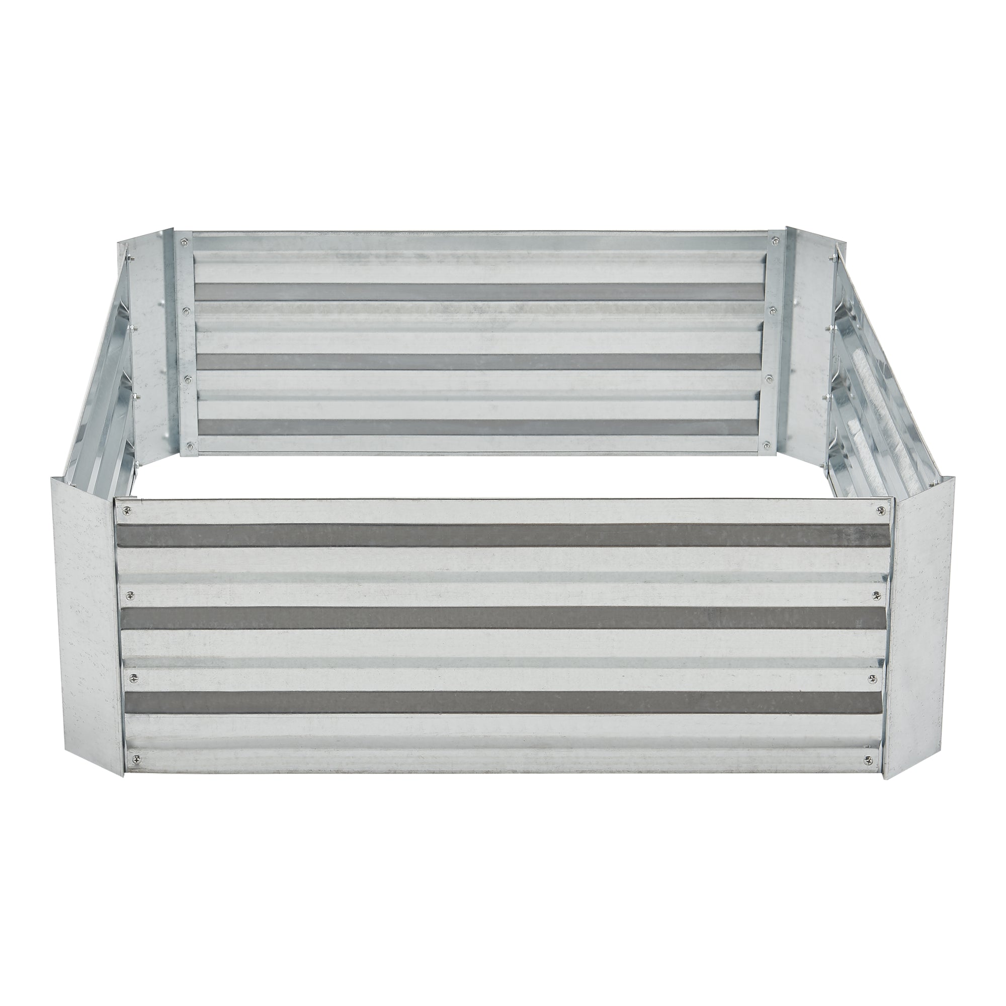 Aiuola Alta da Giardino 'Barneveld' - Senza Pavimentazione - color Argento [en.casa]