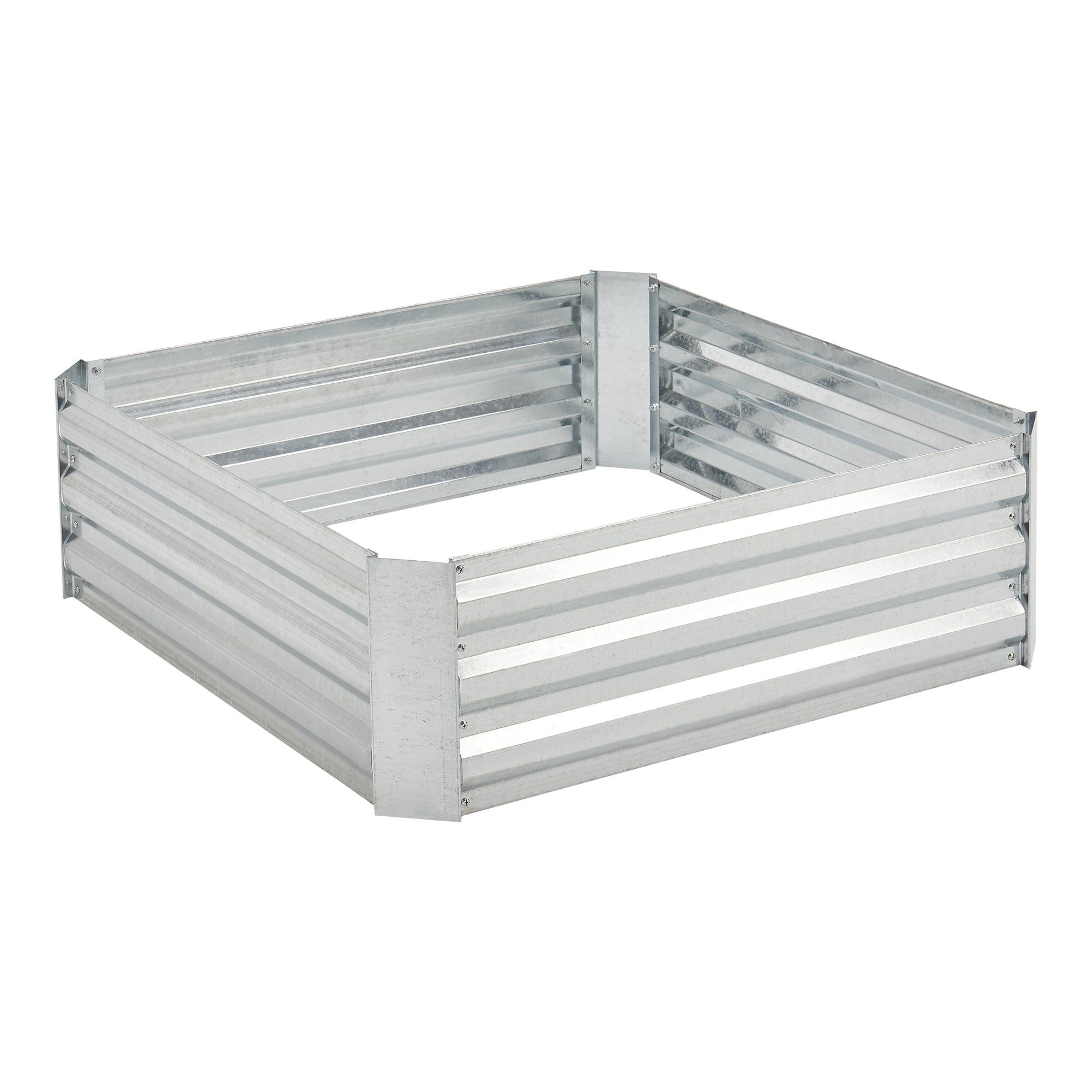 Aiuola Alta da Giardino 'Barneveld' - Senza Pavimentazione - color Argento [en.casa]