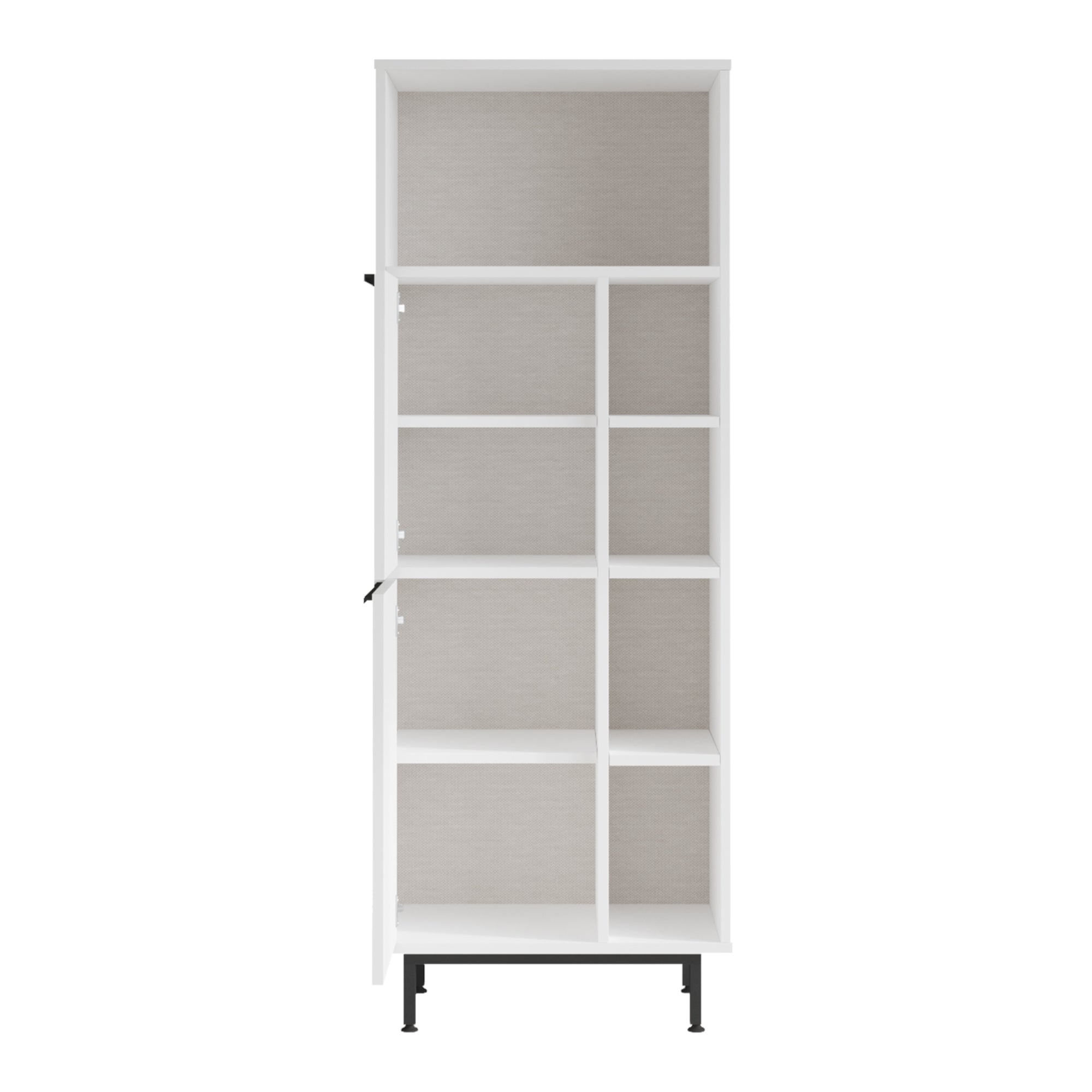 Armadio Vesanto Mobile Contenitore 162 x 60 x 36 cm - Bianco [en.casa]
