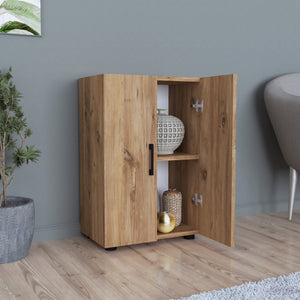 Armadio a 2 Ante Armadio Stretto con 4 Ripiani Mobile per Guardaroba Armadio da Ingresso Corridoio 74 x 49 x 32 cm -