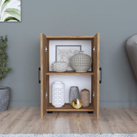 Armadio a 2 Ante Armadio Stretto con 4 Ripiani Mobile per Guardaroba Armadio da Ingresso Corridoio 74 x 49 x 32 cm -