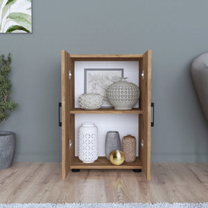 Armadio a 2 Ante Armadio Stretto con 4 Ripiani Mobile per Guardaroba Armadio da Ingresso Corridoio 74 x 49 x 32 cm -