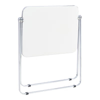 Tavolo Pieghevole Alerhavn Tavolino Portatile per Divano Laptop 70x49x68 cm Bianco [en.casa]