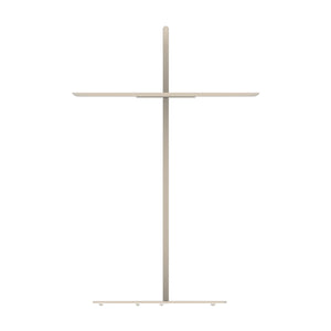 Tavolino Rotondo da Giardino Calimera con Manico - Color Champagne casa.pro