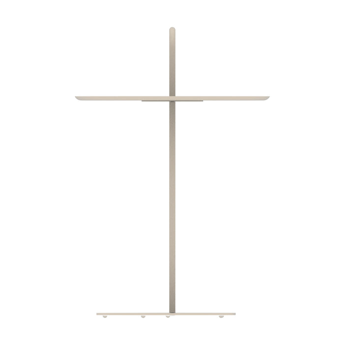 Tavolino Rotondo da Giardino Calimera con Manico - Color Champagne casa.pro