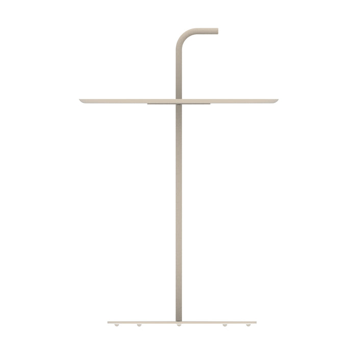 Tavolino Rotondo da Giardino Calimera con Manico - Color Champagne casa.pro