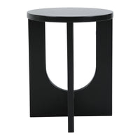 Elegante e pratico tavolino 50 x 40 cm nero 03_0010927
