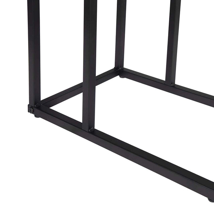 Tavolino 63,5 cm in metallo e legno 19_0000363