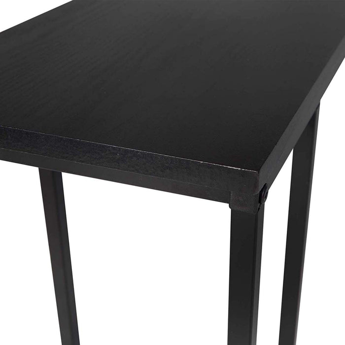 Tavolino 63,5 cm in metallo e legno 19_0000363