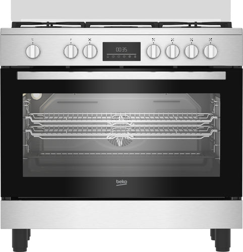 Beko BGM 11226 EX: Cucina Elettrica Multifunzione, 90x60 cm