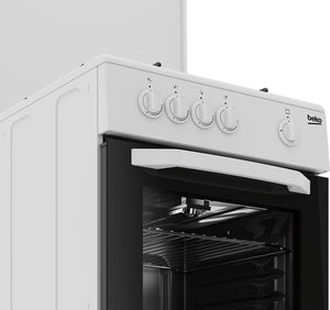 Beko CSG 42009 DW: Cucina a Gas, 50x50 cm