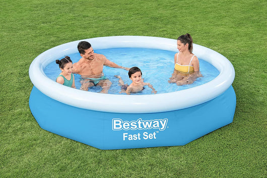 Bestway 57456 piscina gonfiabile fast set rotonda da 305x66 cm