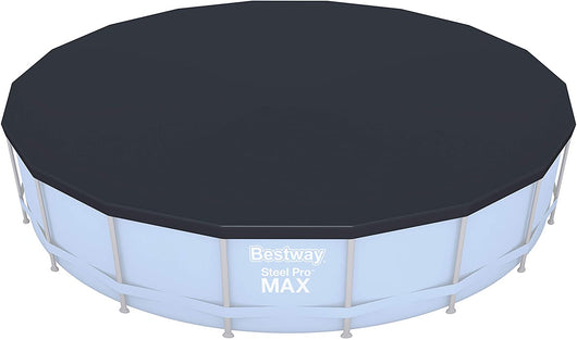 Bestway 58039 telo copertura in pvc accessorio per piscine steel pro max - power steel diametro cm.549